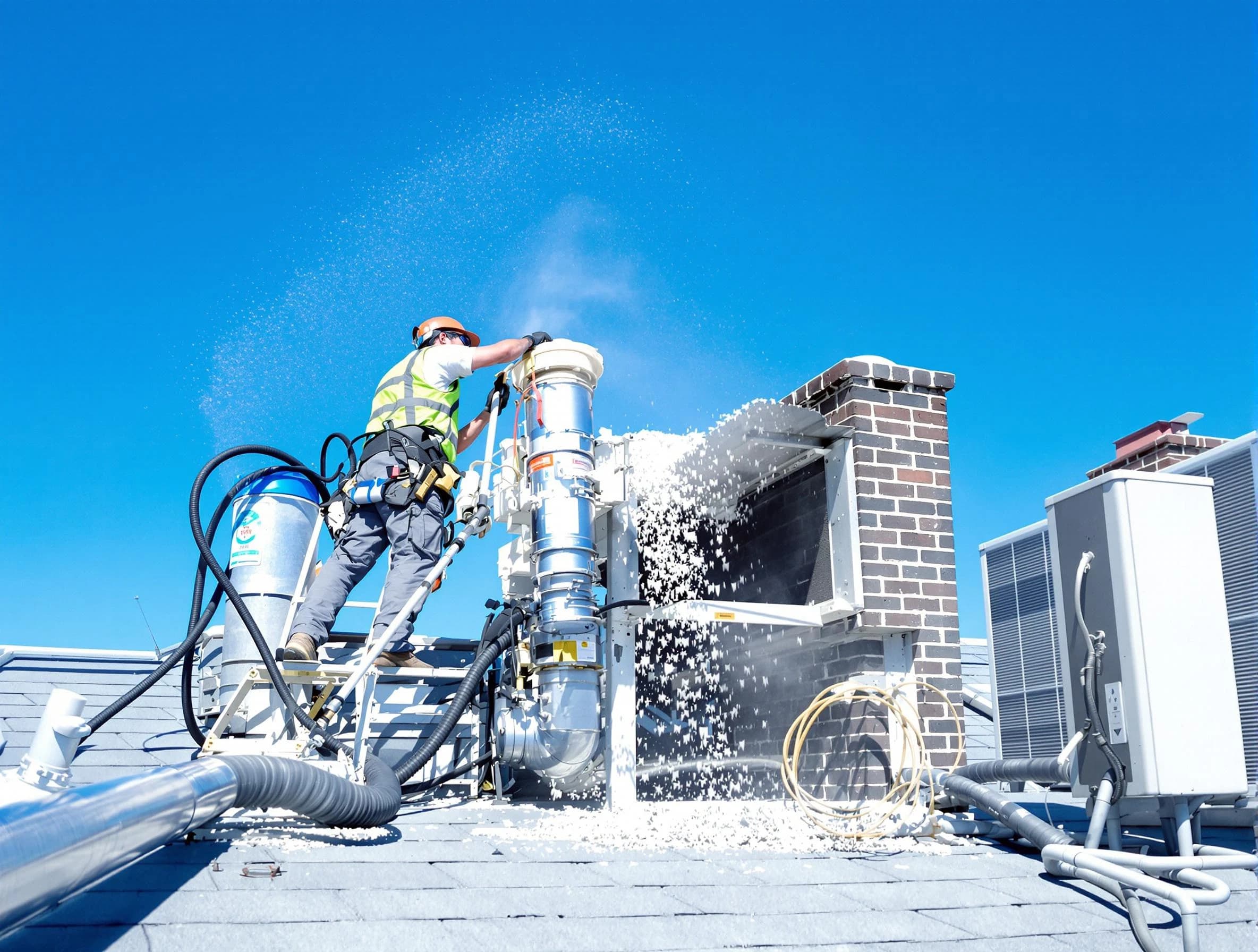 Expert roof dryer vent cleaning by Bernalillo Dryer Vent Cleaning in Bernalillo
