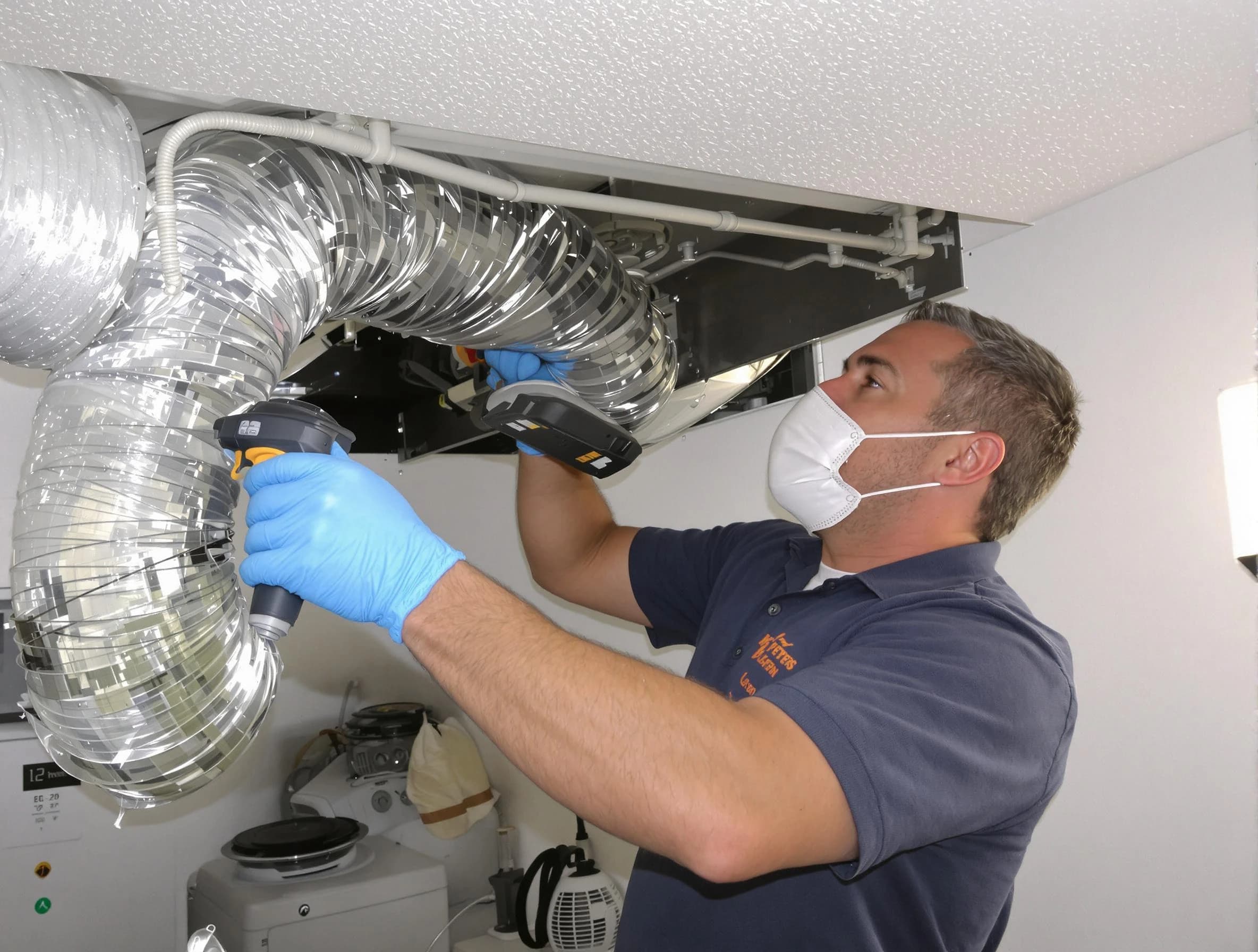 Bernalillo Dryer Vent Cleaning professional performing thorough residential dryer vent cleaning in Bernalillo