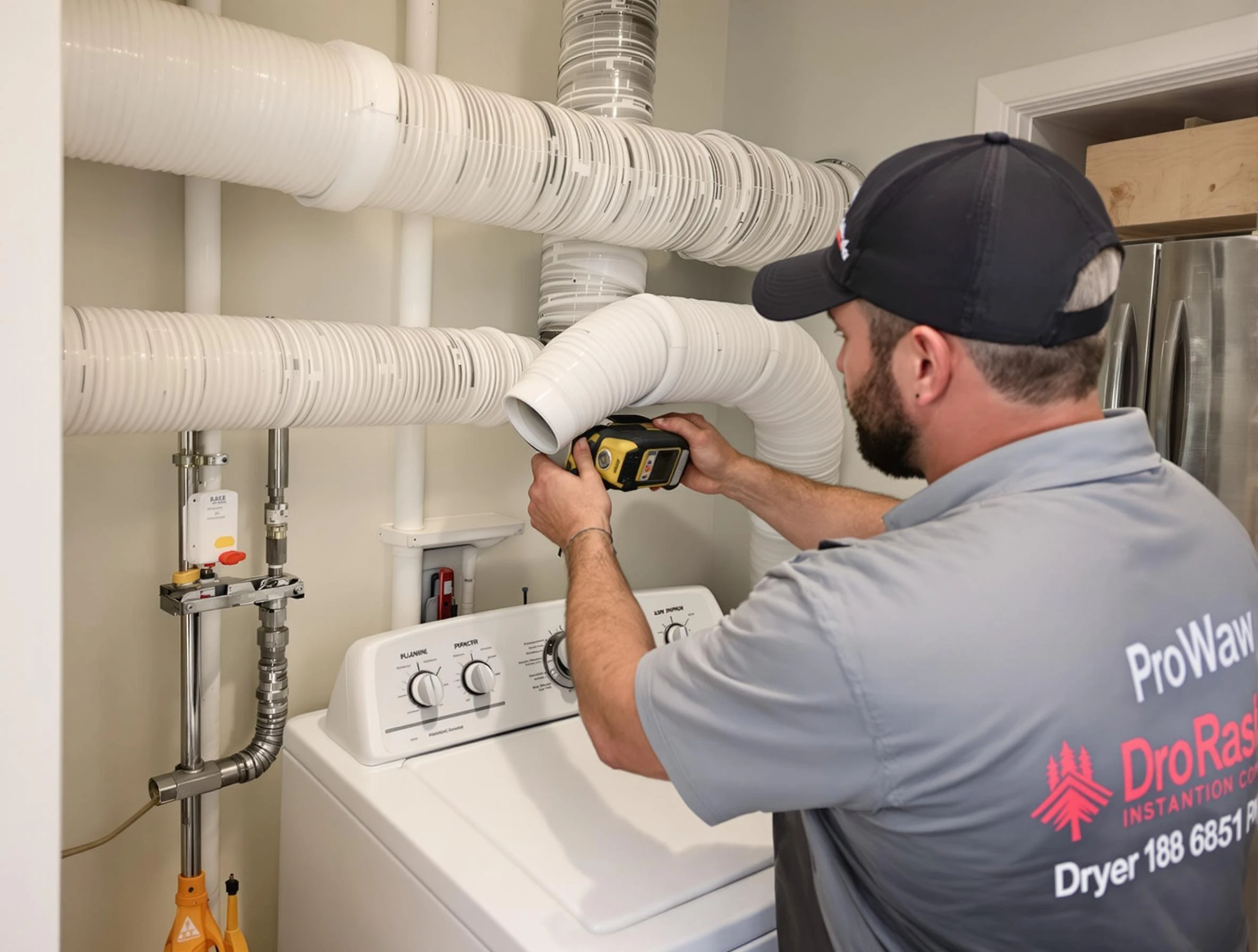 Professional dryer vent hose installation by Bernalillo Dryer Vent Cleaning in Bernalillo