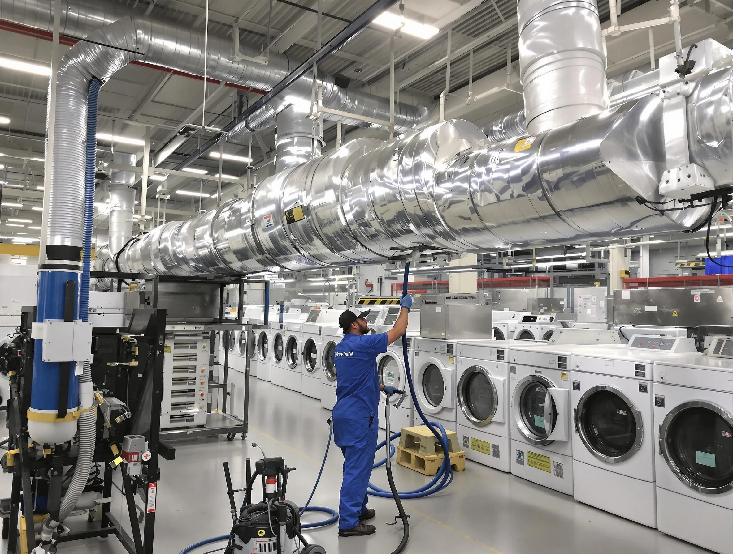 Bernalillo Dryer Vent Cleaning team performing heavy-duty industrial dryer vent cleaning in Bernalillo