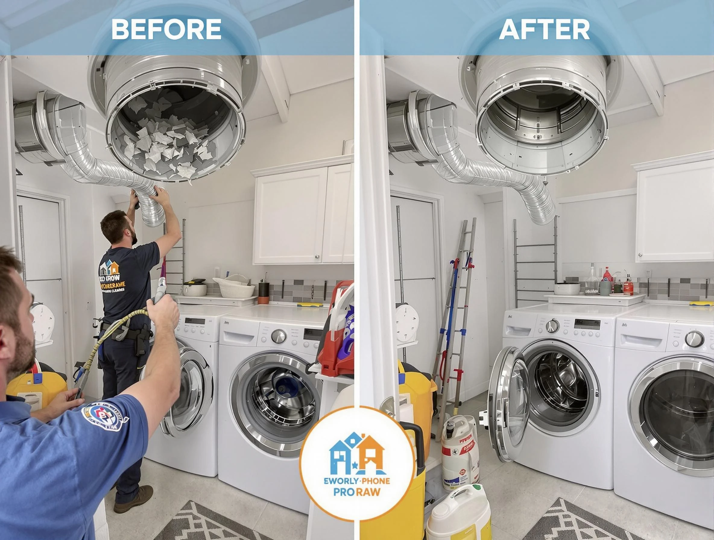 Residential dryer vent cleaning by Bernalillo Dryer Vent Cleaning in Bernalillo